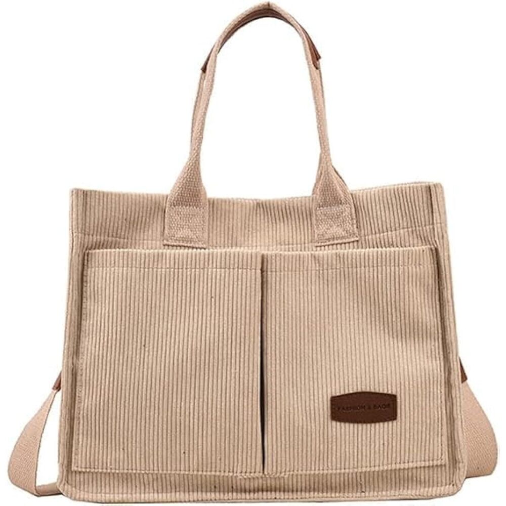 4584 Tote Bag Prite Corduroy Handbags Casual Hobo Messenger Bag Shoulder